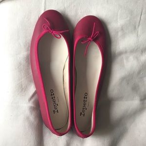 Repetto cendrillon / BB flats in red US 9/FR 40